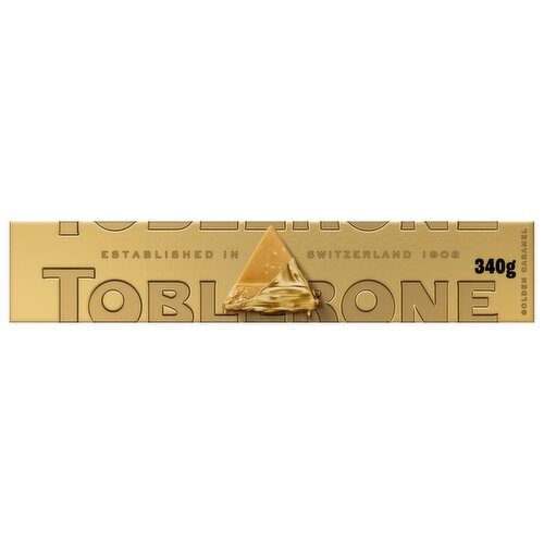 Toblerone Golden Caramel Chocolate Bar (340 g)