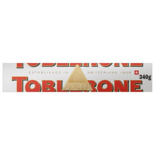 Toblerone White Chocolate Bar (340 g)