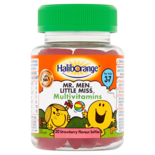 Haliborange Mr.Men & Little Miss Multivitamin Softies (30 Piece)