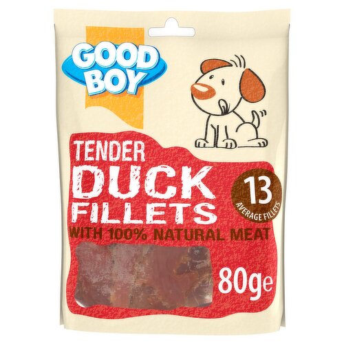 Good Boy Tender Duck Fillets Dog Treats (80 g)