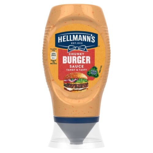 Hellmann's Chunky Burger Table Sauce (250 ml)