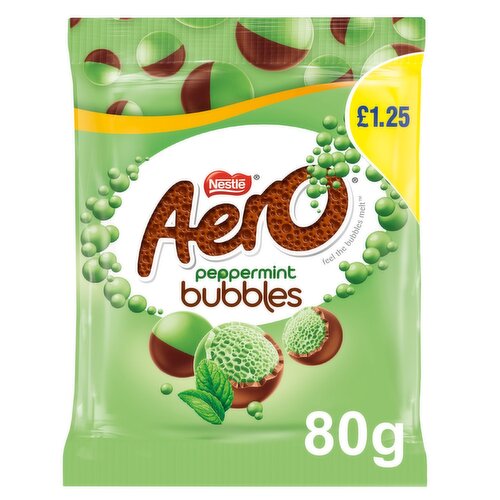 Nestle Aero Bubbles Peppermint Chocolate Bag (80 g)