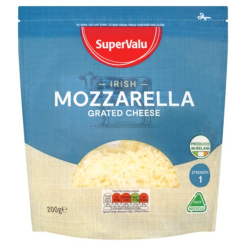 SuperValu Grated Mozzarella Cheese (200 g)