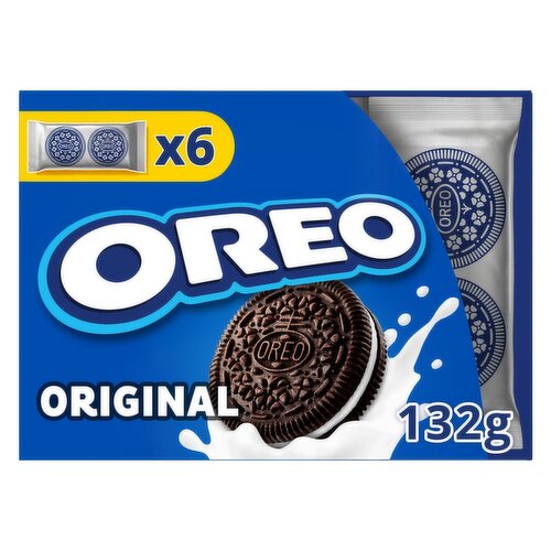 Oreo Original 2 Cookies 6 Pack (22 g)