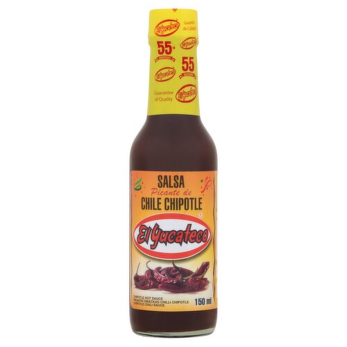 El Yucateco Chipotle Hot Sauce (150 ml)