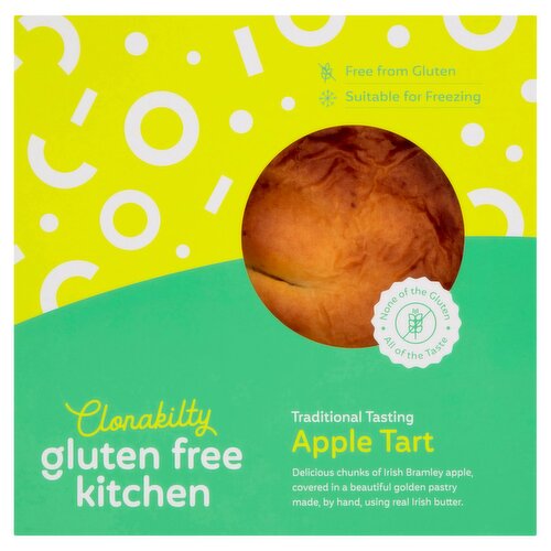 Clonakilty Gluten Free Kitchen Apple Tart (650 g)