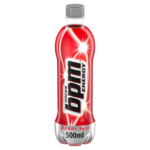 Bpm Focus Energy Berry Red Bottle (500 ml)