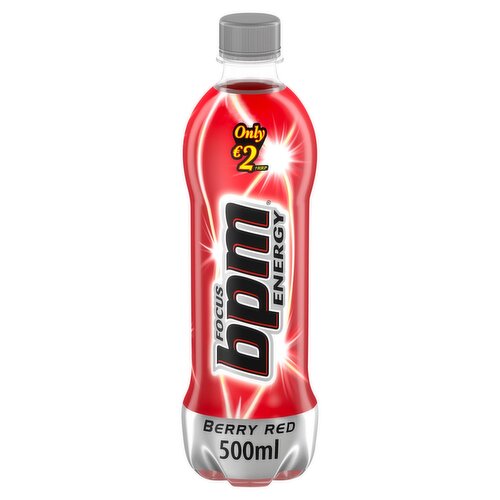 Bpm Energy Red Berry Bottle  (500 ml)