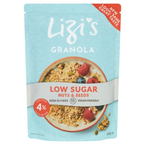 Lizi's Low Sugar Nuts & Seeds Granola (500 g)