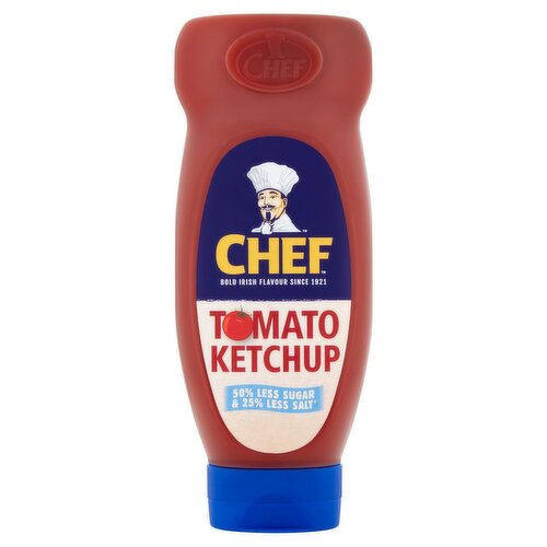 Chef Tomato Ketchup 50% Less Sugar & 25% Less Salt (715 g)