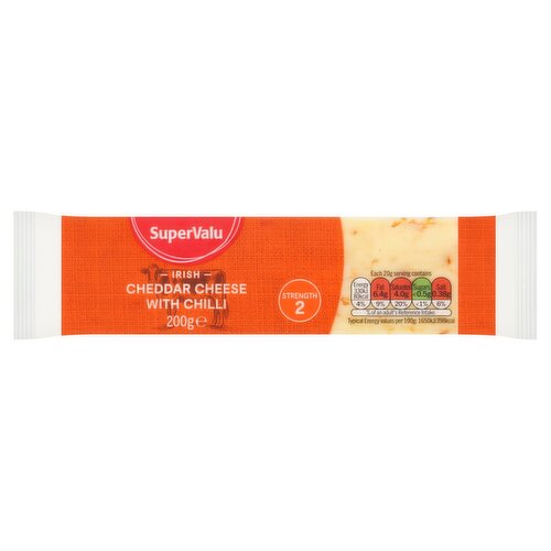 SuperValu Cheddar Cheese with Chilli (200 g)