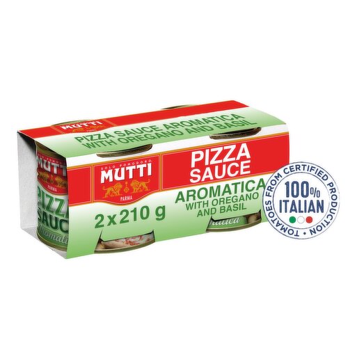 Mutti Pizza Sauce With Spices Twin Pack (420 g)