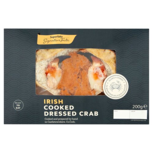 SuperValu Signature Tastes Irish Cooked Dressed Crab (200 g)