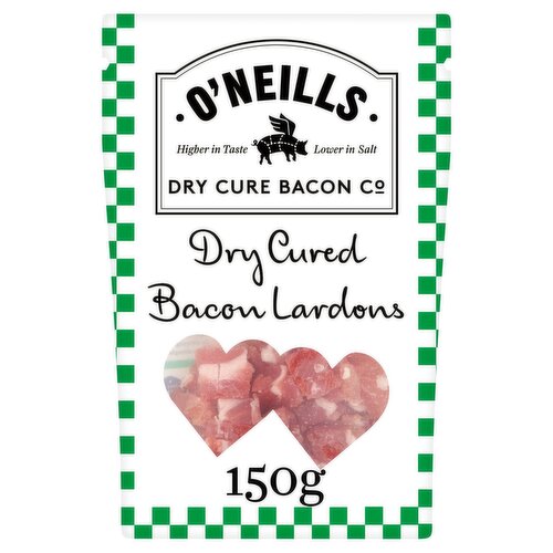 O' Neills Dry Cured Bacon Lardons (150 g)