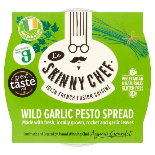 Le Skinny Chef Spreadable Wild Garlic Pesto  (145 ml)