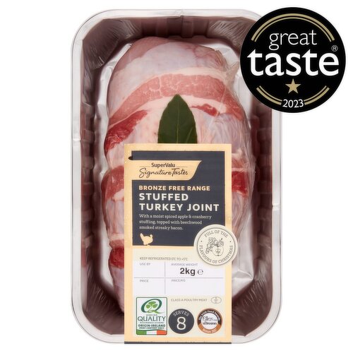 SuperValu Signature Tastes Bronze Free Range Stuffed Turkey Joint (2 kg)