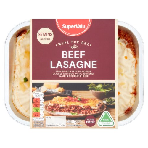 SuperValu Beef Lasagne (450 g)