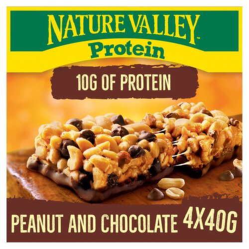 Nature Valley Protein Peanut & Chocolate Bars 4 Pack (160 g)