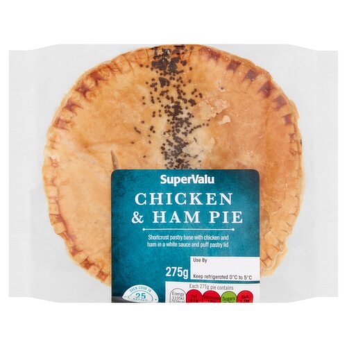 SuperValu Chicken and Ham Pie (275 g)