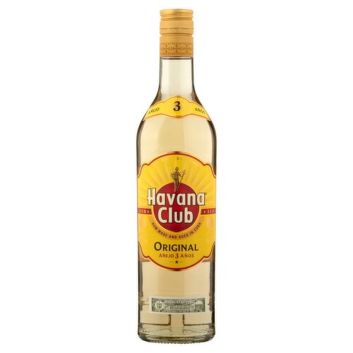 Havana Club 3 Year Old Rum (70 cl)