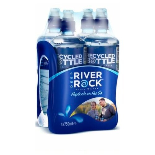 Deep RiverRock Still Water 4 Pack (750 ml)