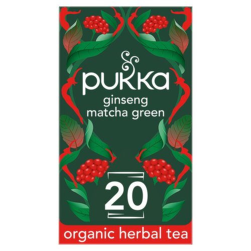 Pukka Organic Ginseng Matcha Green Tea (40 g)