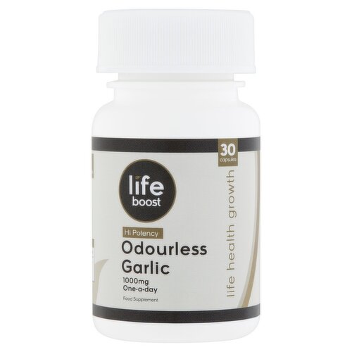 Lifeboost Hi Potency Ouderless Garlic 10Mg 30Caps (30 Piece)