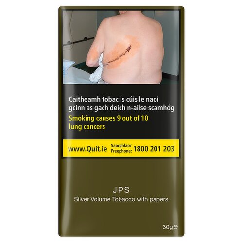 JPS Silver Volume Tobacco 30g Pouch (with papers) (30 g)