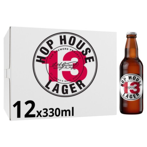 Hop House 13 Lager Bottle 12 Pack (330 ml)