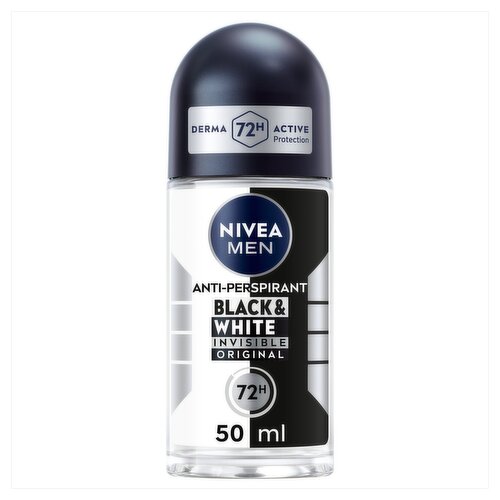 Nivea Men Roll On Deodorant Black & White (50 ml)