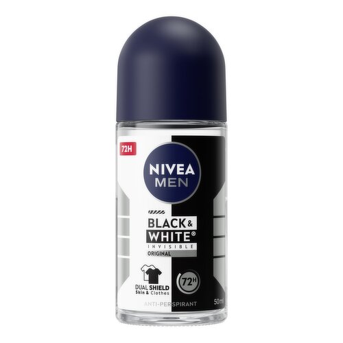 Nivea Men Black & White Roll On Deodorant (50 ml)