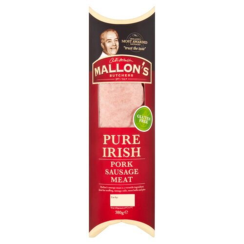 Mallons Gluten Free Pork Sausage Meat (380 g)