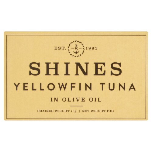 Shines Yellowfin Tuna In Olive Oil (111 g)