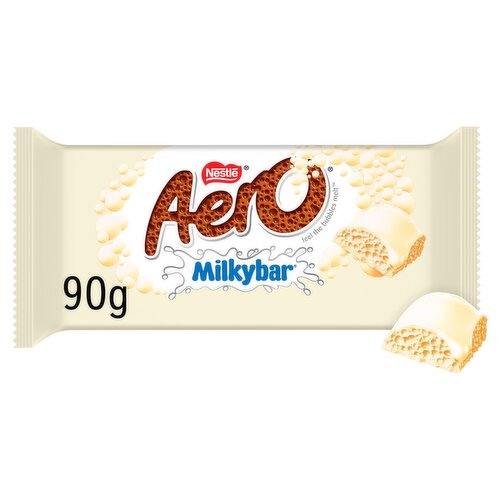 Aero Milkybar White Chocolate Sharing Bar (90 g)