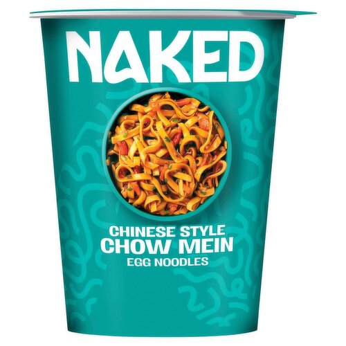 Naked Chinese Style Chow Mein Egg Noodles (78 g)