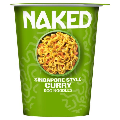 Naked Singapore Style Curry Egg Noodles (78 g)