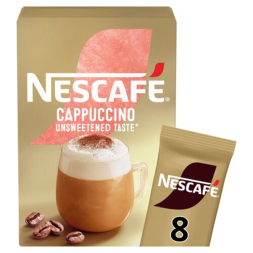 Nescafé Instant Unsweetened Cappuccino 8 Pack (113.6 g)