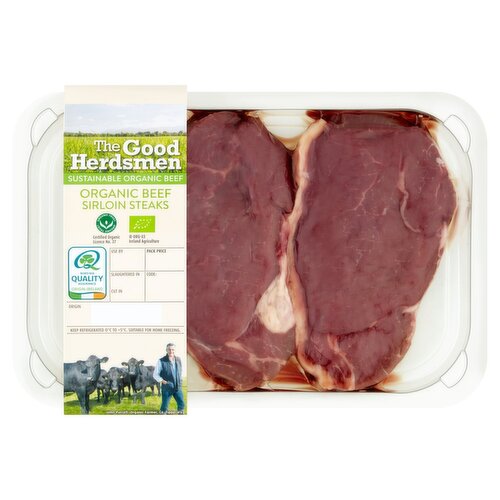 Good Herdsmen Organic Beef Sirloin Steak (440 g)