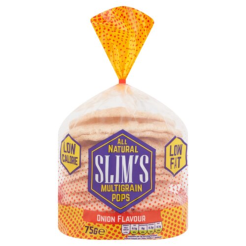 All Natural Slims Onion Multigrain Pops (75 g)