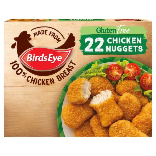 Birds Eye Gluten Free Chicken Nuggets 22 Pack (455 g)