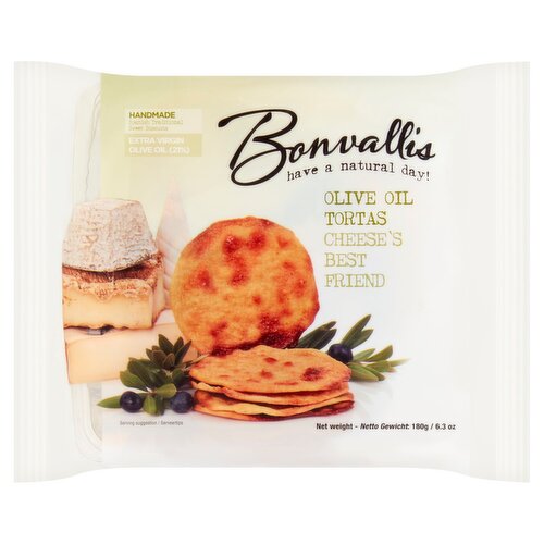 Bonvallis Olive Oil Tortas (180 g)