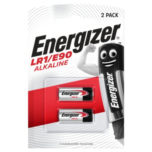 Energizer LR1/E90 Alkaline Batteries (2 Piece)