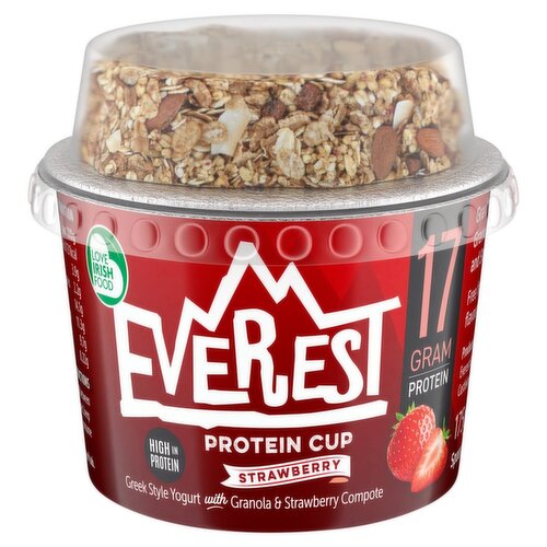 Everest Strawberry Yogurt with Granola Protein Cup (175 g)