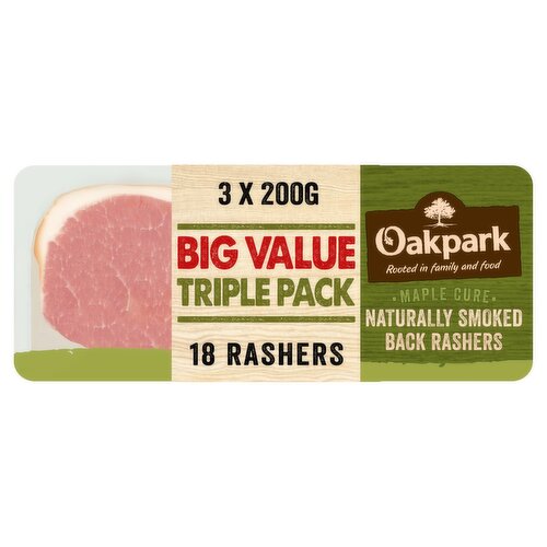 Oakpark Smoked Maple Treble Pack (600 g)