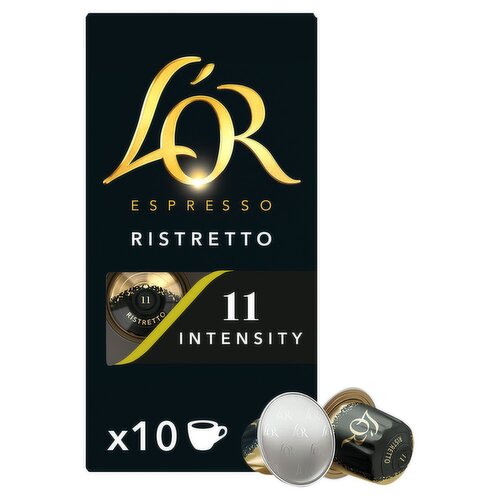 L'OR Ristretto Intensity 11 Capsules 10 Pack (52 g)