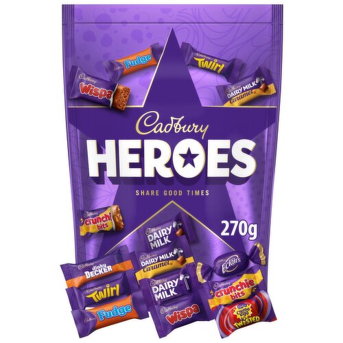 Cadbury Heroes Chocolate Bag (270 g)