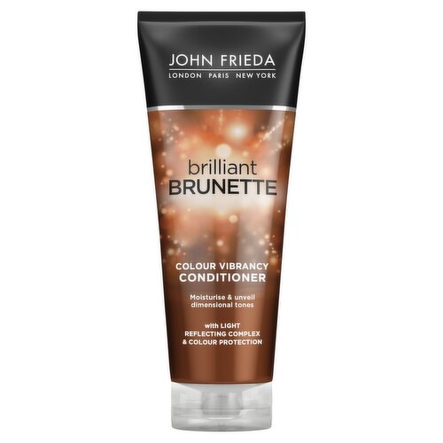 John Frieda Brilliant Brunette Moisturising Conditioner (250 ml)