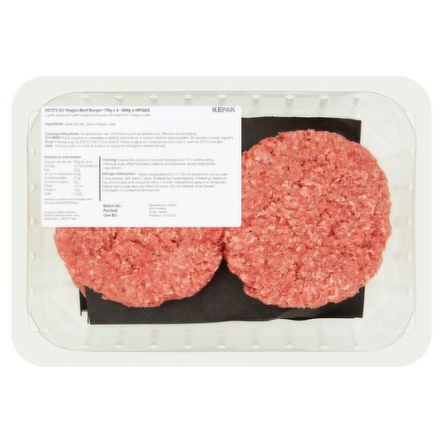 SuperValu Fresh Irish Wagyu Beef Burger (170 g)