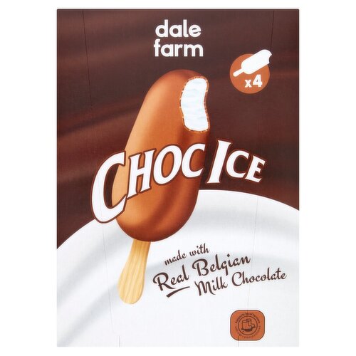 Dale Farm Choc Ice 4 Pack (400 ml)