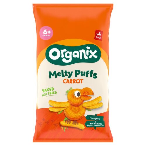 Organix Carrot Sticks 4 Pack (18 g)